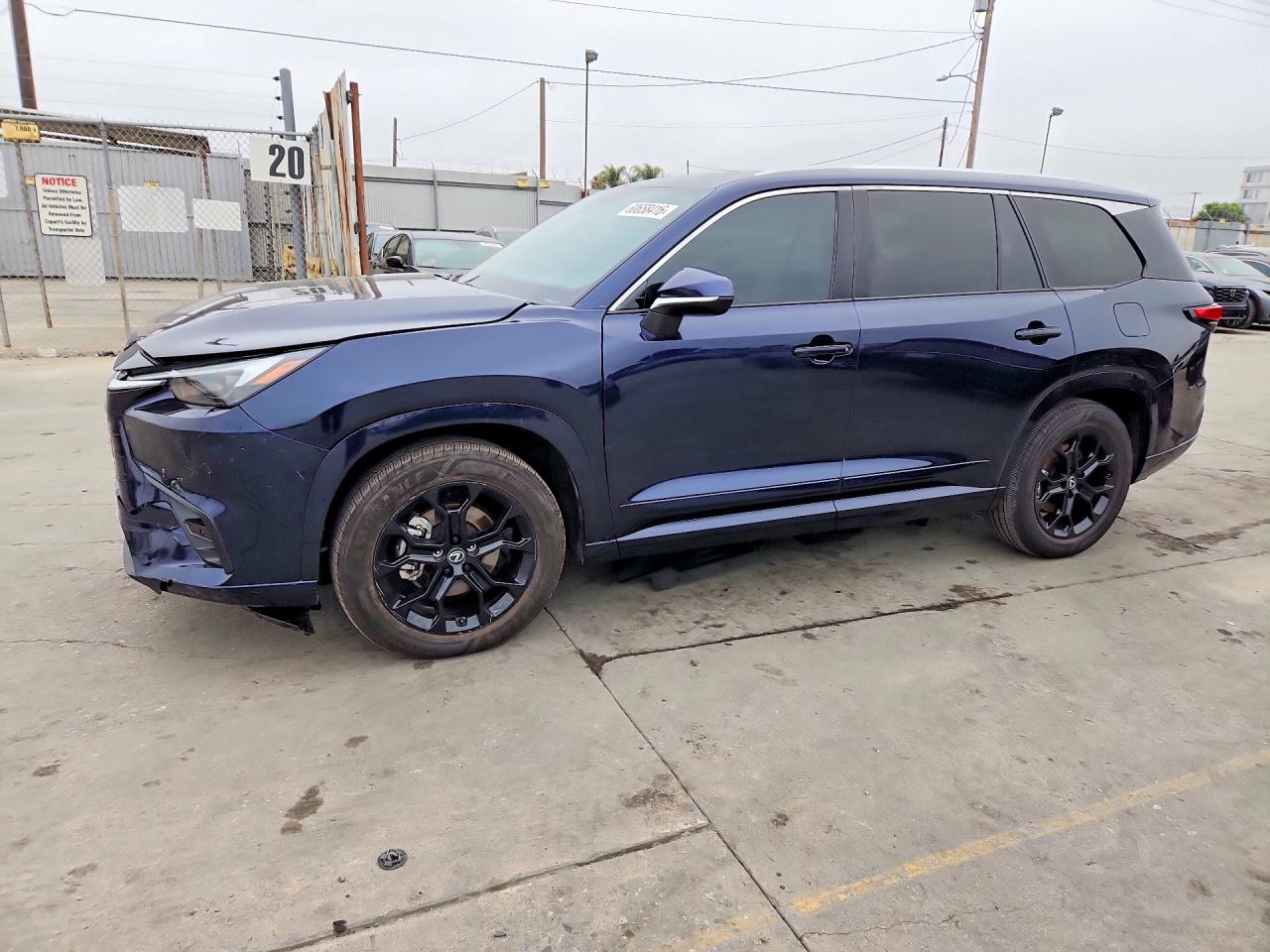 2025 Lexus TX 350 VIN 5TDAAAA69SS017213 — COPART salvage auction photo
