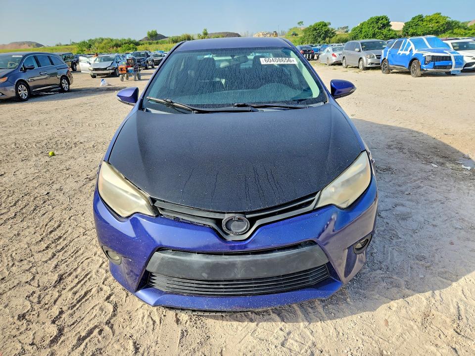 2016 Toyota Corolla VIN 5YFBURHE1GP404815 COPART salvage auction — MINOR DENT/SCRATCHES, FL - CERTIFICATE OF TITLE (P), sold $4,900 on 2026-07-25 (photo 5)