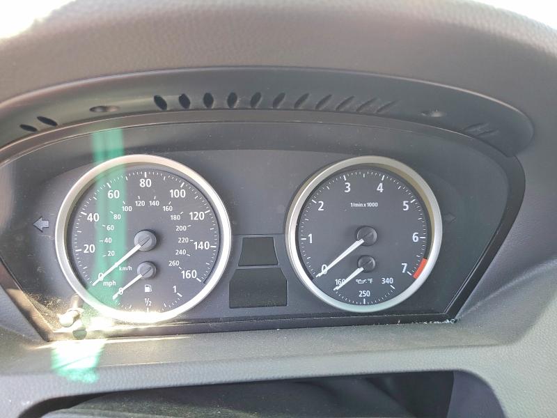 2004 BMW 6 series VIN WBAEH73404B189097 COPART salvage auction — VANDALISM, CA - SALVAGE CERTIFICATE, sold $175 on 2026-07-20 (photo 9)