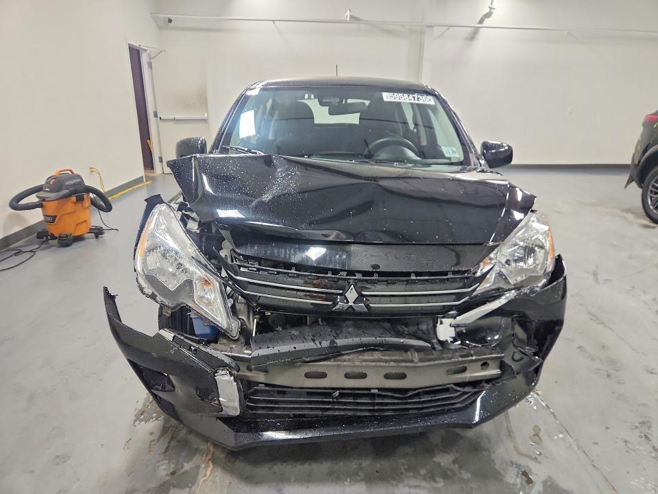 2024 Mitsubishi Mirage VIN ML32AUHJ1RH024559 COPART salvage auction — FRONT END, NJ - CERTIFICATE OF TITLE, sold $2,150 on 2026-07-08 (photo 5)