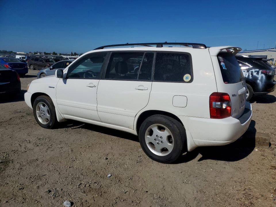 2005 Toyota Highlander VIN JTEDP21A250074345 COPART salvage auction — NORMAL WEAR, Ca - Dis/Dlr/Exp Only Clean Title, sold $600 on 2026-07-28 (photo 2)
