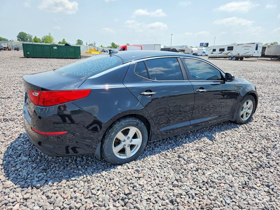 2015 Kia Optima VIN KNAGM4A71F5659171 COPART salvage auction — MECHANICAL, In - Certificate Of Title, sold $250 on 2026-07-28 (photo 3)