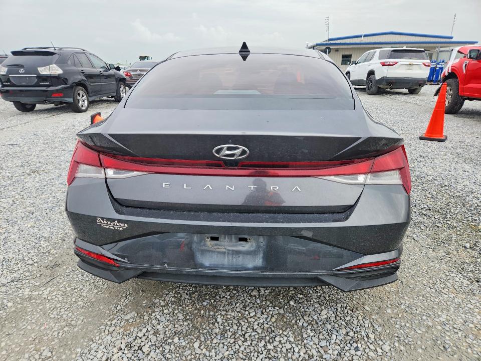 2021 Hyundai Elantra VIN 5NPLM4AG9MH047024 COPART salvage auction — SIDE, LA - CERT OF TITLE-SALVAGE, sold $3,750 on 2026-07-27 (photo 6)