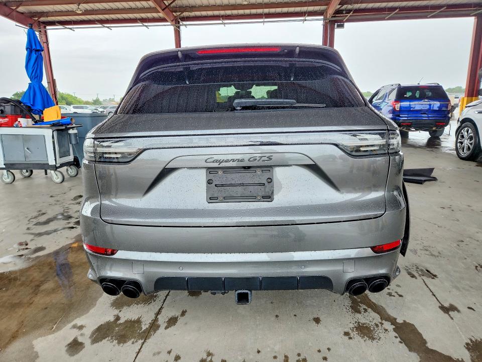 2021 Porsche Cayenne VIN WP1AG2AY1MDA33179 COPART salvage auction — Rear End, Sv - Salvage Title, sold $24,600 on 2026-09-24 (photo 6)