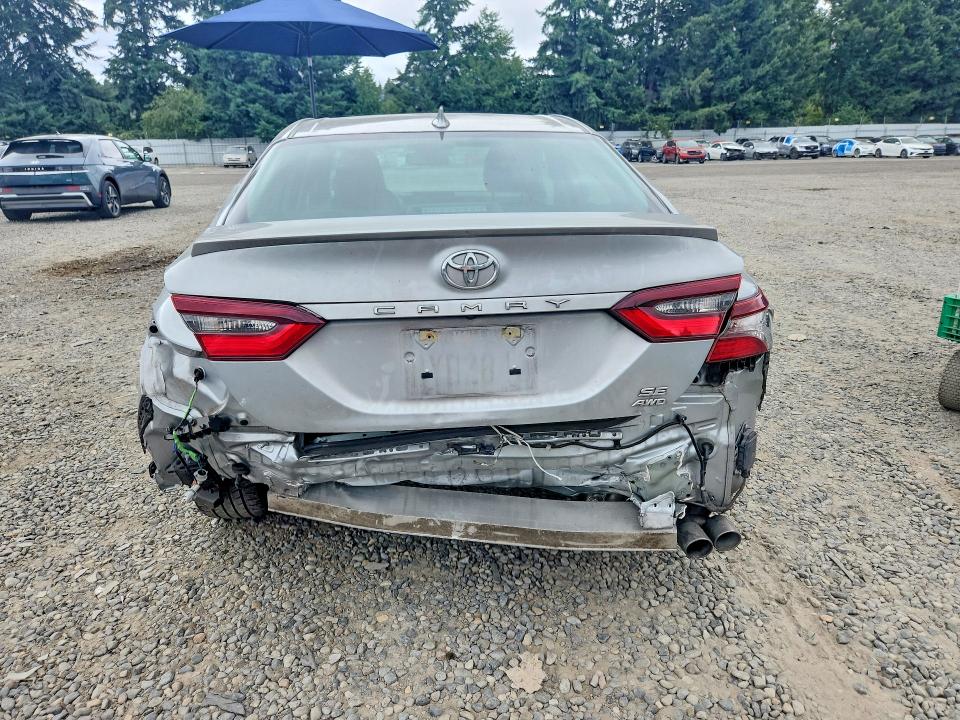 2021 Toyota Camry VIN 4T1T11BK8MU023583 COPART salvage auction — REAR END, WA - BILL OF SALE, sold $7,300 on 2026-07-28 (photo 6)