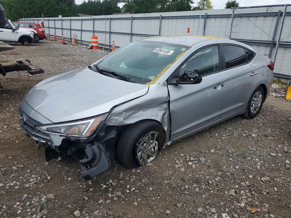 2020 Hyundai Elantra VIN KMHD74LF1LU074198 COPART salvage auction — FRONT END, MD - CERTIFICATE OF TITLE, sold $1,700 on 2026-07-27 (photo 1)