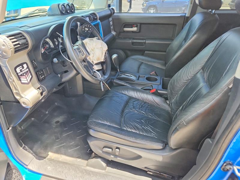 2007 Toyota Fj cruiser VIN JTEBU11F370065520 COPART salvage auction — FRONT END, Tx - Salvage Vehicle Title, sold $3,000 on 2026-07-20 (photo 7)