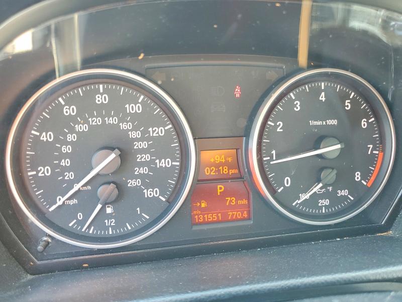 2011 BMW 3er VIN WBADW7C55BE545128 COPART salvage auction — REAR END, Ga - Cert Of Title-Salvage, sold $1,500 on 2026-08-10 (photo 9)