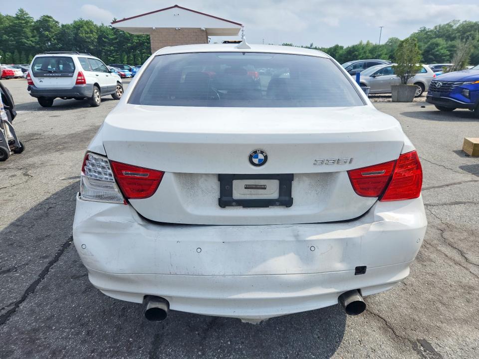 2011 BMW 3 series VIN WBAPL5C58BA917367 COPART salvage auction — REAR END, Ct - Cert Of Title-Salvage, sold $1,050 on 2026-07-23 (photo 6)
