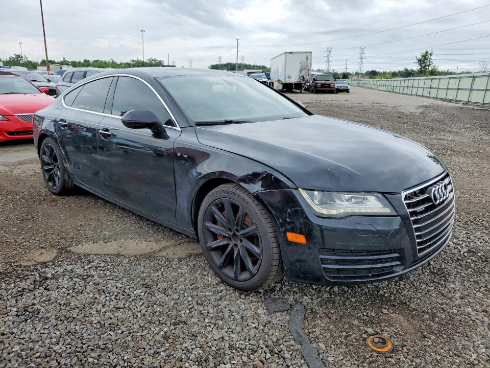 2013 Audi A7 VIN WAUYGAFC7DN083051 COPART salvage auction — FRONT END, Mi - Certificate Of Title, sold $2,000 on 2026-07-10 (photo 4)
