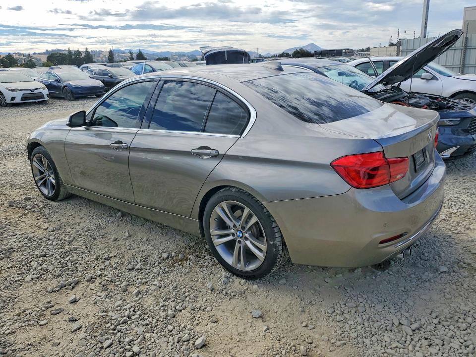 2016 BMW 3 series VIN WBA8E9G5XGNT45430 COPART salvage auction — FRONT END, CA - SALVAGE CERTIFICATE, sold $2,950 on 2026-08-11 (photo 2)
