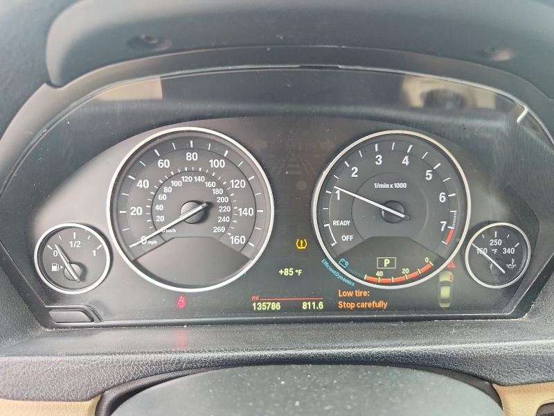 2015 BMW 3er VIN WBA3B1G57FNT04160 COPART salvage auction — FRONT END, TN - CERTIFICATE OF TITLE (P), sold $850 on 2026-07-27 (photo 9)