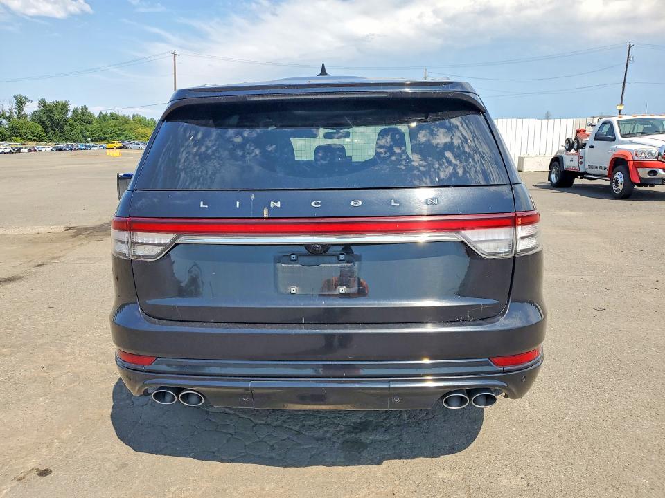 2023 Lincoln Aviator VIN 5LMYJ8XY4PNL01399 COPART salvage auction — NORMAL WEAR, Ar - Certificate Of Title (P), sold $13,800 on 2026-07-29 (photo 6)