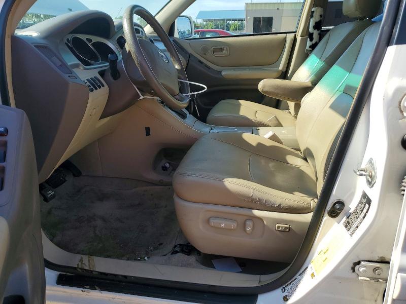 2006 Toyota Highlander VIN JTEEP21AX60143871 COPART salvage auction — REAR END, Mo - Salvage Certificate Of Title, sold $550 on 2026-07-30 (photo 7)