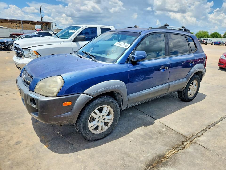 2006 Hyundai Tucson VIN KM8JN72D86U306715 COPART salvage auction — NORMAL WEAR, Tx - Certificate Of Title, sold $400 on 2026-07-23 (photo 1)