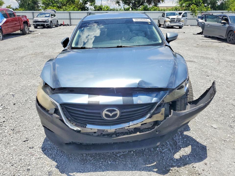 2015 Mazda 6 VIN JM1GJ1V59F1199090 COPART salvage auction — FRONT END, Fl - Cert Of Title Slvg Rebuildable, sold $400 on 2026-07-28 (photo 5)