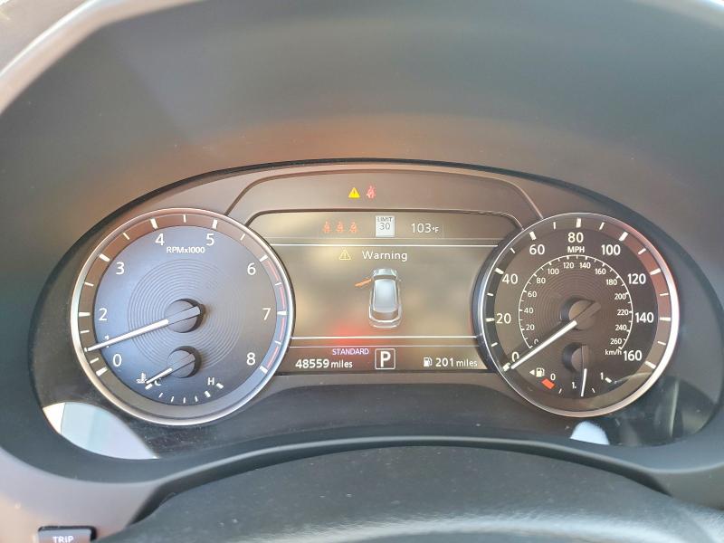 2022 Infiniti Qx50 VIN 3PCAJ5CB0NF119431 COPART salvage auction — WATER/FLOOD, Tx - Salvage Title-Flood Damage, sold $8,700 on 2026-07-31 (photo 9)