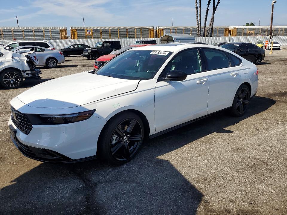 2025 Honda Accord VIN 1HGCY2F70SA072904 — COPART salvage auction photo
