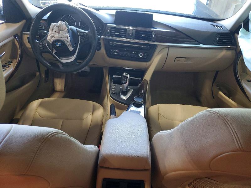 2015 BMW 3er VIN WBA3B5C5XFF962210 COPART salvage auction — FRONT END, Ny - Mv-907A Salvage Certificate, sold $825 on 2026-08-10 (photo 8)