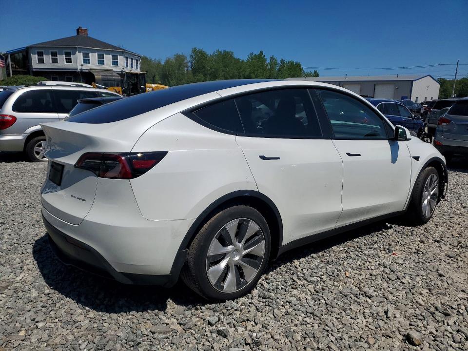 2023 Tesla Model y VIN 7SAYGAEE7PF778223 COPART salvage auction — FRONT END, Ma - Cert Of Title-Salvage, sold $125 on 2026-07-29 (photo 3)