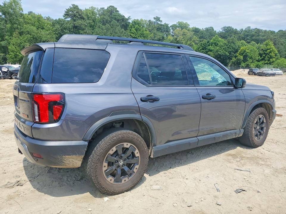 2026 Honda Passport VIN 5FNYF9H80TB006581 COPART salvage auction — REAR END, Pa - Certificate Of Salvage, sold $9,700 on 2026-08-25 (photo 3)