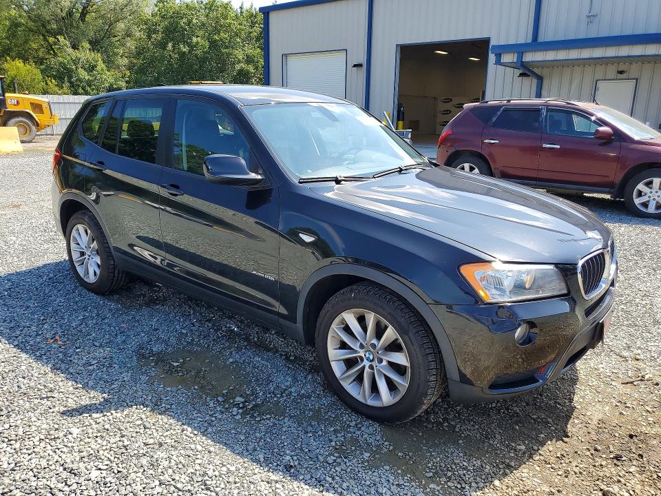 2013 BMW X3 VIN 5UXWX9C55D0A09365 COPART salvage auction — REAR END, NC - SALVAGE CERTIFICATE OF TITLE, sold $550 on 2026-07-30 (photo 4)