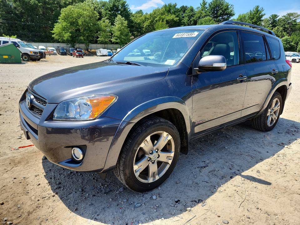 2011 Toyota Rav4 VIN JTMRF4DV4B5037352 COPART salvage auction — REAR END, Ma - Cert Of Title-Reconstrctd Coll, sold $1,700 on 2026-07-27 (photo 1)