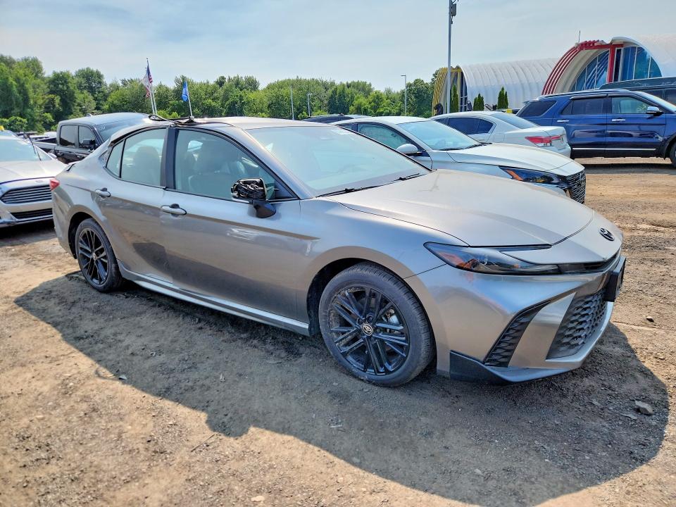 2025 Toyota Camry VIN 4T1DBADK0SU526455 COPART salvage auction — ROLLOVER, Vt - Cert Of Title-Salvage Vehicle (P), sold $13,000 on 2026-07-30 (photo 4)