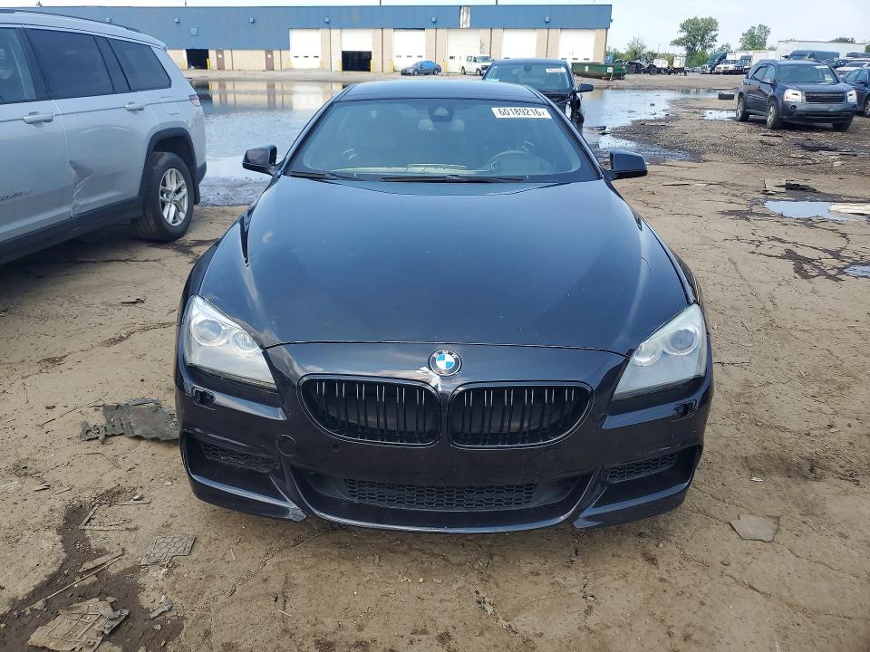 2014 BMW VIN WBA6B2C5XED128816 COPART salvage auction — FRONT END, Mi - Cert Of Title-Rebuilt Salvage, sold $375 on 2026-07-31 (photo 5)