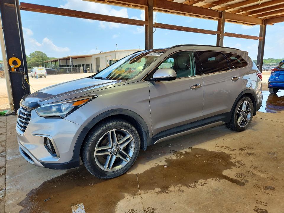 2019 Hyundai Santa fe VIN KM8SRDHF8KU300603 COPART salvage auction — MINOR DENT/SCRATCHES, In - Certificate Of Title (P), sold $6,100 on 2026-07-23 (photo 1)