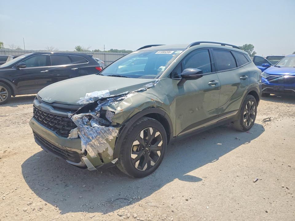 2023 Kia Sportage VIN 5XYK6CAF7PG121785 COPART salvage auction — MINOR DENT/SCRATCHES, IN - CERTIFICATE OF TITLE (P), sold $9,600 on 2026-07-28 (photo 1)