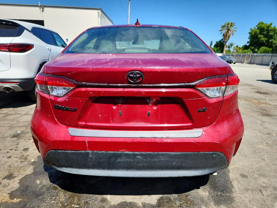 2023 Toyota Corolla VIN JTDB4MEE1PJ009710 COPART salvage auction — UNDERCARRIAGE, Ca - Certificate Of Title, sold $275 on 2026-07-28 (photo 6)