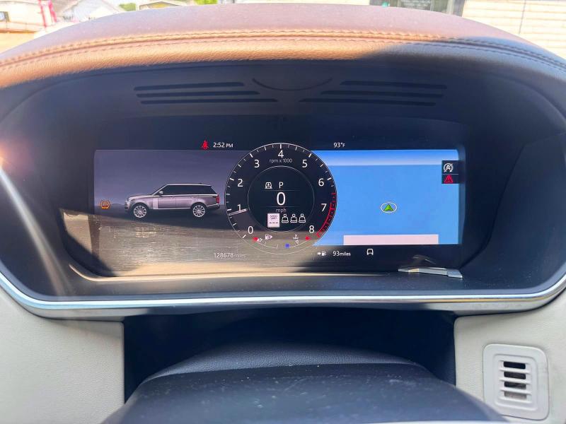 2020 Land rover RANGE ROVER VIN SALGS5SE2LA404133 COPART salvage auction — NORMAL WEAR, AR - CERTIFICATE OF TITLE (P), sold $21,200 on 2026-07-27 (photo 8)