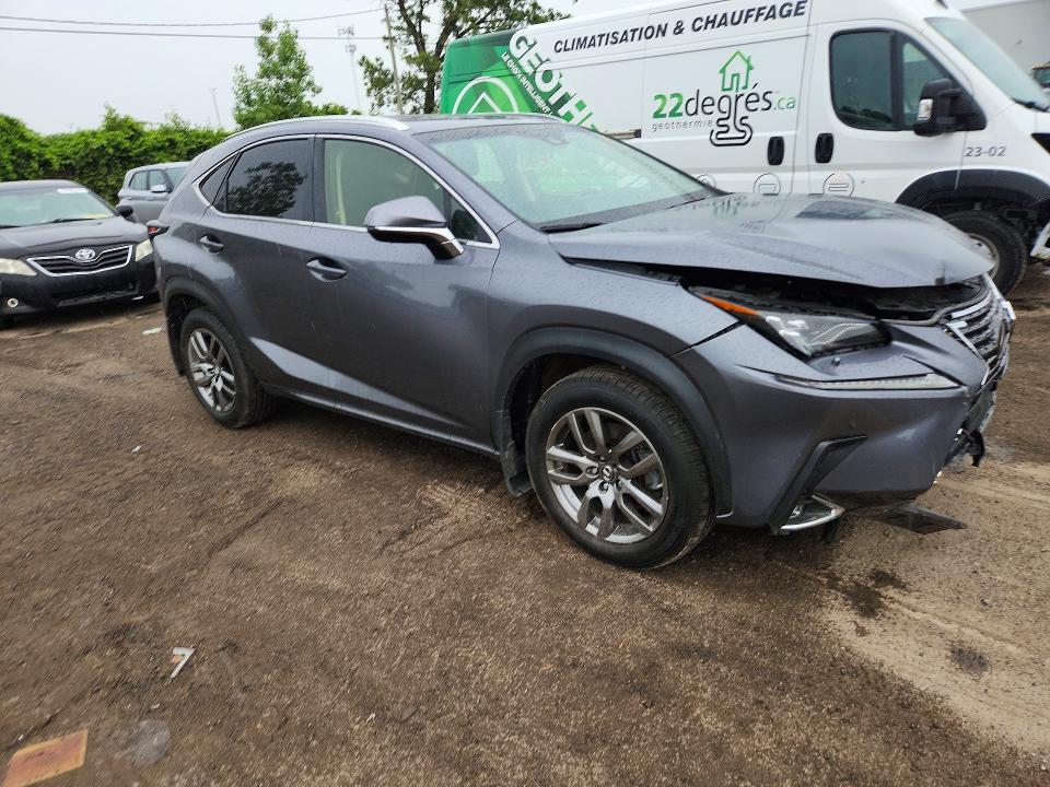 2018 Lexus Nx VIN JTJBARBZ9J2177378 COPART salvage auction — FRONT END, Qc - Gravement Accidente, sold $9,300 on 2026-08-25 (photo 4)