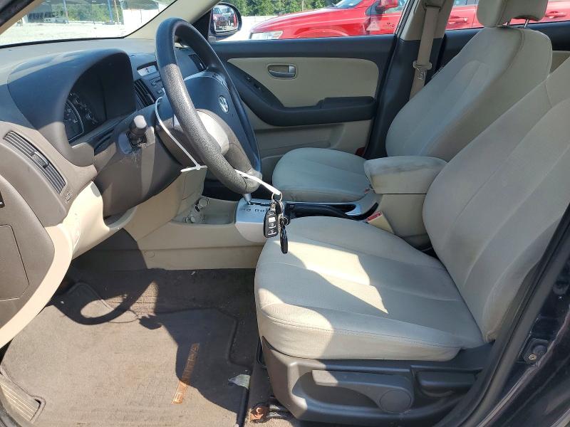 2009 Hyundai Elantra VIN KMHDU46D09U604401 COPART salvage auction — FRONT END, GA - CERT OF TITLE-SALVAGE (P), sold $675 on 2026-07-13 (photo 7)