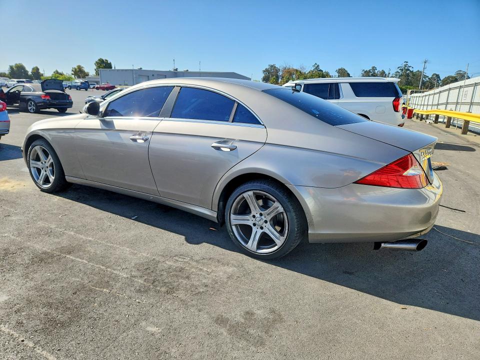 2006 Mercedes-benz Cls-class VIN WDDDJ75X36A017722 COPART salvage auction — SIDE, CA - SALVAGE CERTIFICATE, sold $525 on 2026-07-20 (photo 2)