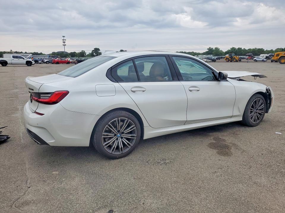 2020 BMW M3 VIN WBA5U9C06LFH61787 COPART salvage auction — FRONT END, Ny - Mv-907A Salvage Certificate, sold $17,400 on 2026-08-07 (photo 3)