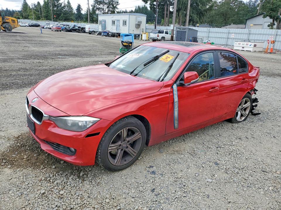 2013 BMW 3er VIN WBA3B5C55DJ598398 COPART salvage auction — REAR END, Wa - Bill Of Sale, sold $350 on 2026-08-07 (photo 1)