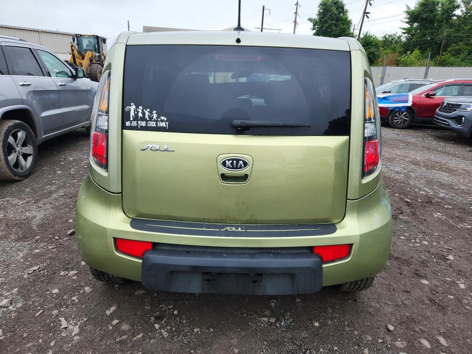 2011 Kia Soul VIN KNDJT2A28B7288710 COPART salvage auction — FRONT END, Pa - Certificate Of Salvage, sold $750 on 2026-07-13 (photo 6)