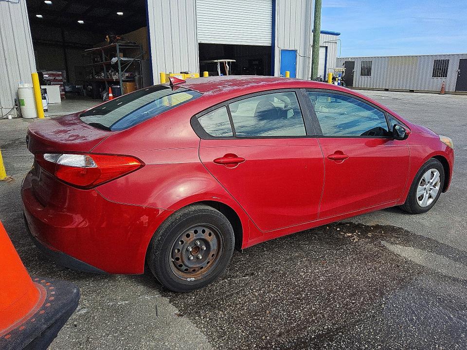 2016 Kia Forte VIN KNAFK4A64G5562377 COPART salvage auction — MECHANICAL, Salvage Title, sold $525 on 2026-07-23 (photo 3)