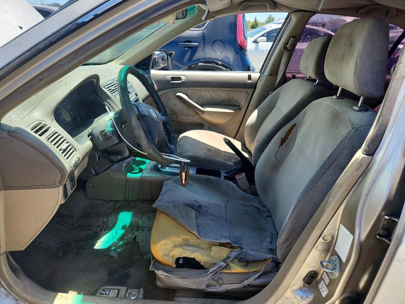 2001 Honda Civic VIN JHMES16561S003434 COPART salvage auction — REAR END, CA - SALVAGE CERTIFICATE, sold $200 on 2026-07-29 (photo 7)