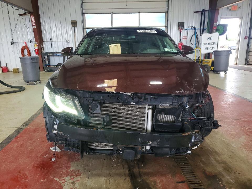 2019 Kia Optima VIN 5XXGU4L12KG329167 COPART salvage auction — FRONT END, Ny - Mv-907A Salvage Certificate, sold $2,250 on 2026-07-27 (photo 5)