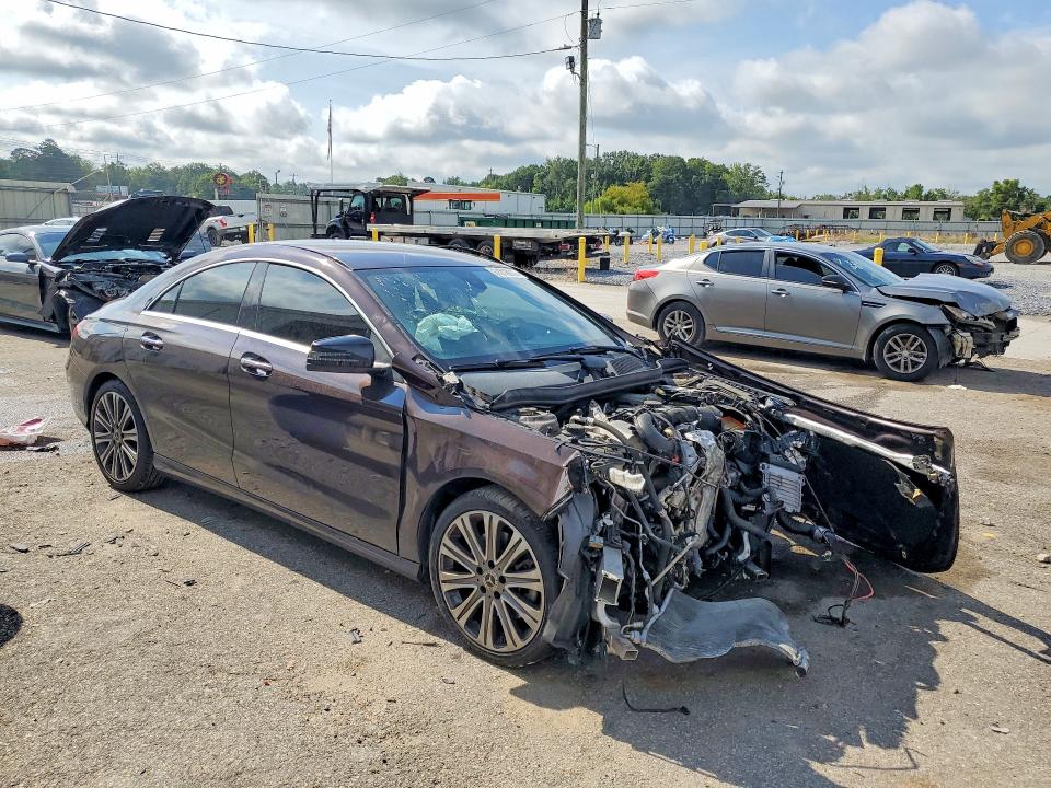 2018 Mercedes-benz Cla-klasse VIN WDDSJ4EB1JN567870 COPART salvage auction — FRONT END, Salvage Title, sold $325 on 2026-08-13 (photo 4)