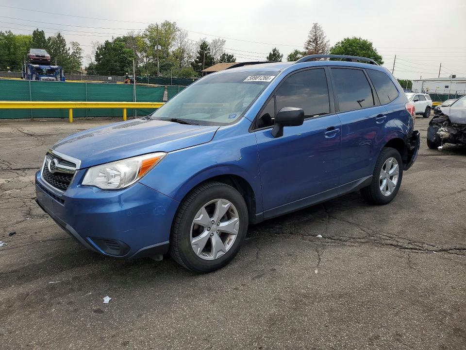 2015 Subaru Forester VIN JF2SJABC9FH520860 COPART salvage auction — REAR END, CO - PUBLIC - SALVAGE TITLE (P), sold $1,700 on 2026-07-30 (photo 1)