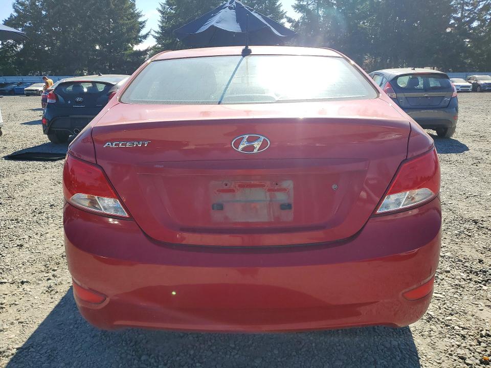 2016 Hyundai Accent VIN KMHCT4AE3GU064246 COPART salvage auction — FRONT END, Wa - Bill Of Sale, sold $775 on 2026-07-14 (photo 6)