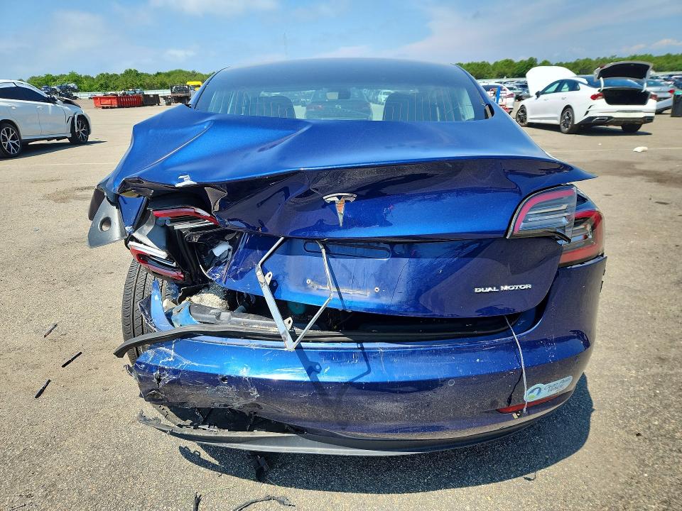 2018 Tesla Model 3 VIN 5YJ3E1EBXJF116047 COPART salvage auction — REAR END, Ny - Mv-907A Salvage Certificate, sold $1,700 on 2026-07-20 (photo 6)