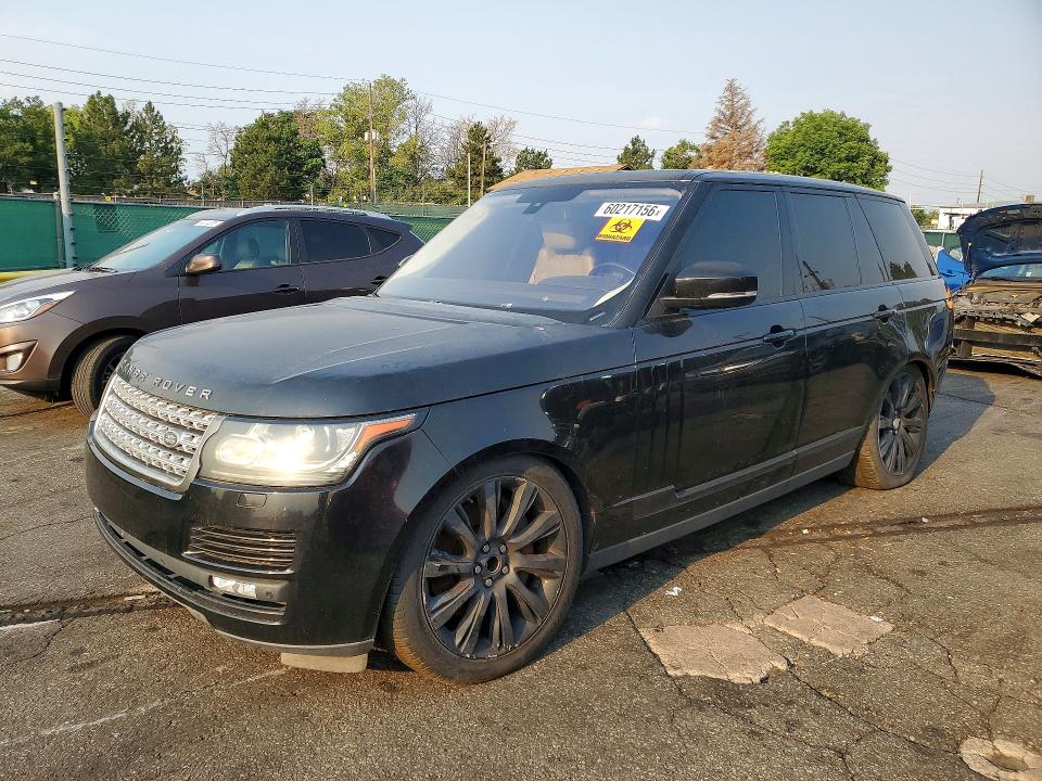2016 Land rover RANGE ROVER VIN SALGS2EF2GA306177 COPART salvage auction — MECHANICAL, Co - Dis/Dlr/Exp Only Clean Title, sold $2,950 on 2026-07-28 (photo 1)