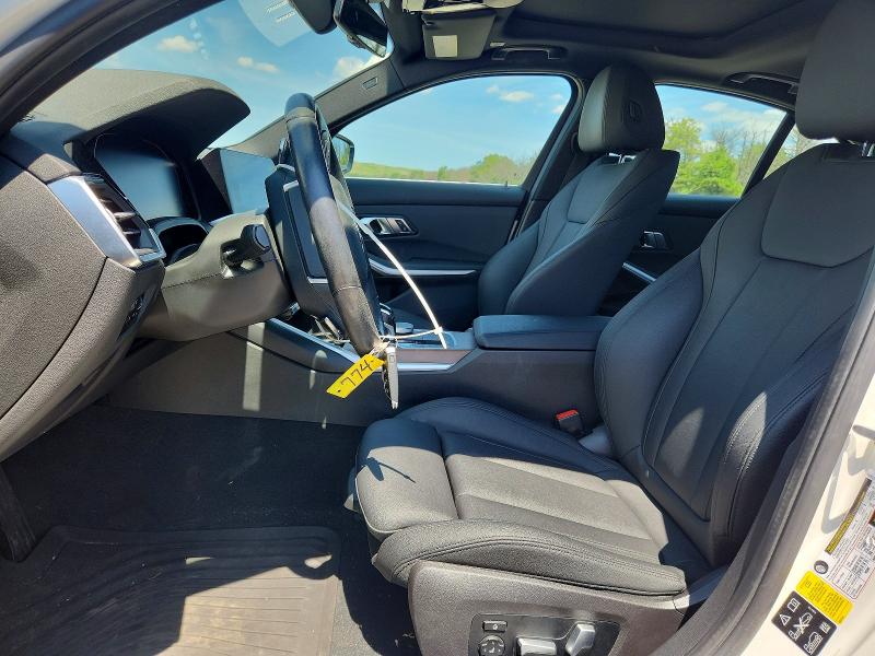 2020 BMW 3er VIN 3MW5R7J04L8B08325 COPART salvage auction — FRONT END, NY - MV-907A SALVAGE CERTIFICATE, sold $11,500 on 2026-07-27 (photo 7)