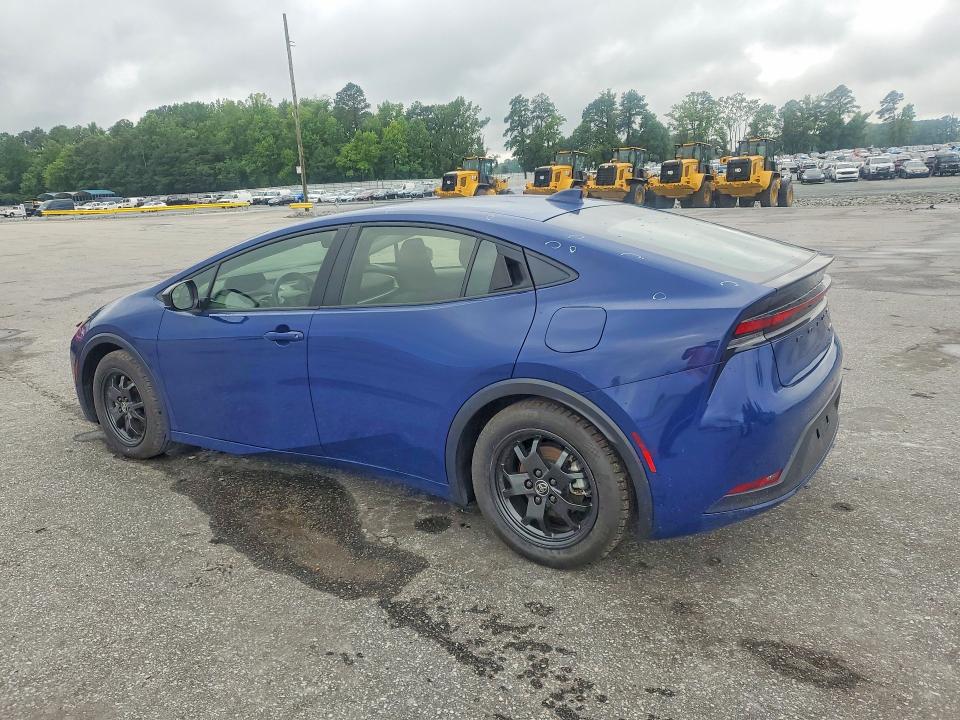 2025 Toyota Prius VIN JTDACAAU7S3056294 COPART salvage auction — HAIL, Wa - Dealer Only Clean Title, sold $14,100 on 2026-07-16 (photo 2)