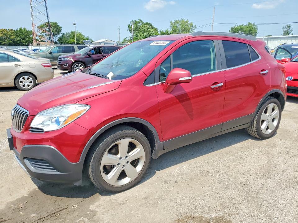 2016 Buick Encore VIN KL4CJASB0GB741000 COPART salvage auction — NORMAL WEAR, IN - CERTIFICATE OF TITLE, sold $1,600 on 2026-07-20 (photo 1)